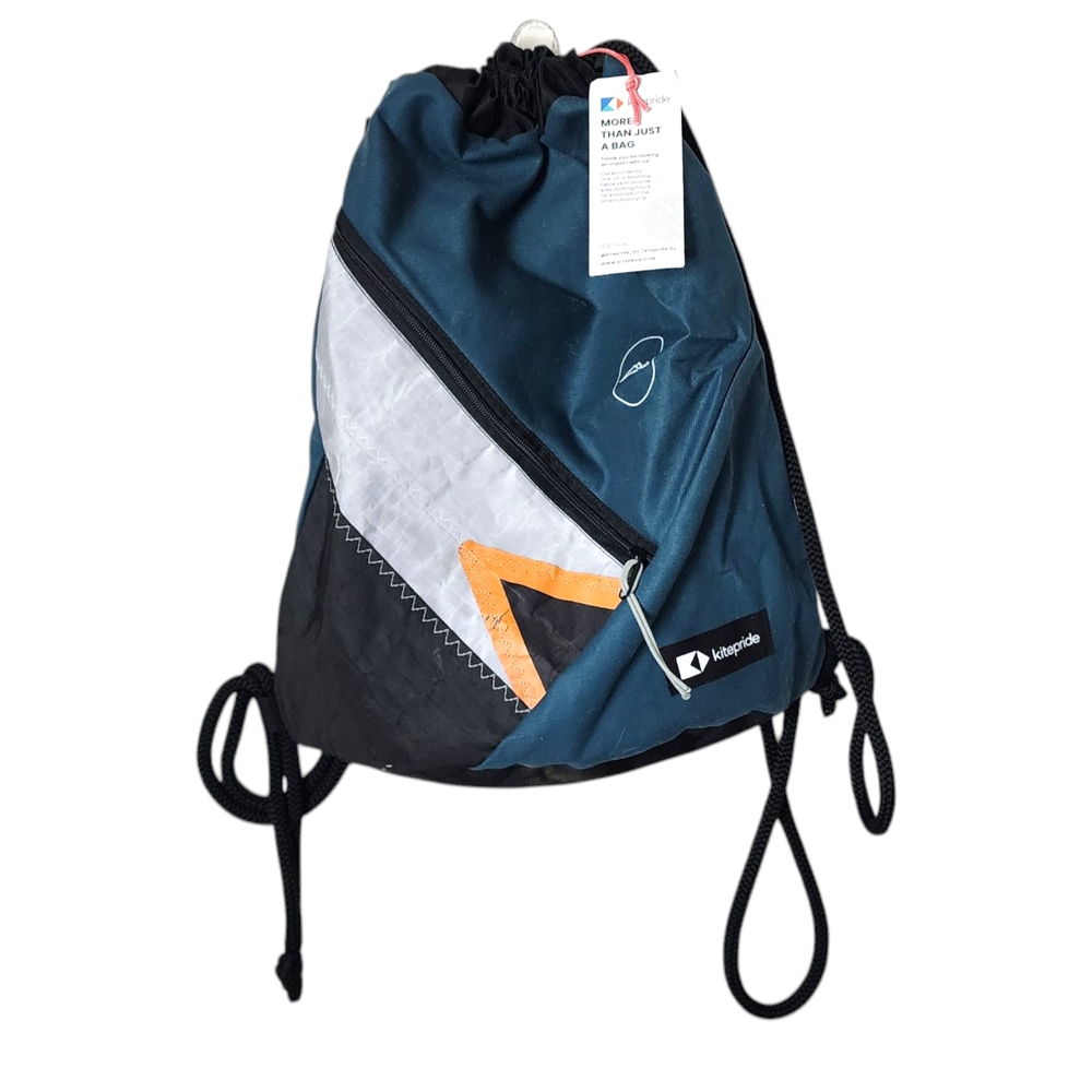 KITE‎ PRIDE Ruby drawstring recycled kite bag drawstring backpack NEW